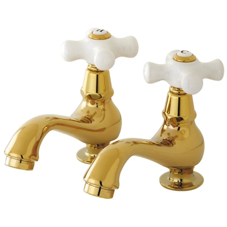 Kingston Brass KS1102PX Heritage Basin Tap Faucet, Polished Brass KS1102PX